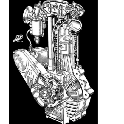 1912 Jap speedway engine
