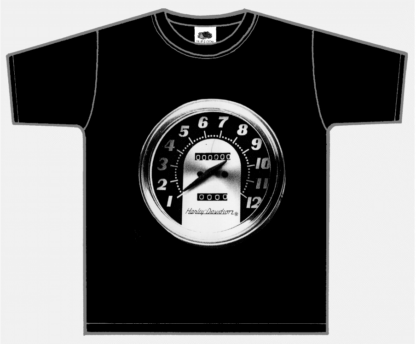 3102 Harley tachometer -t-shirt